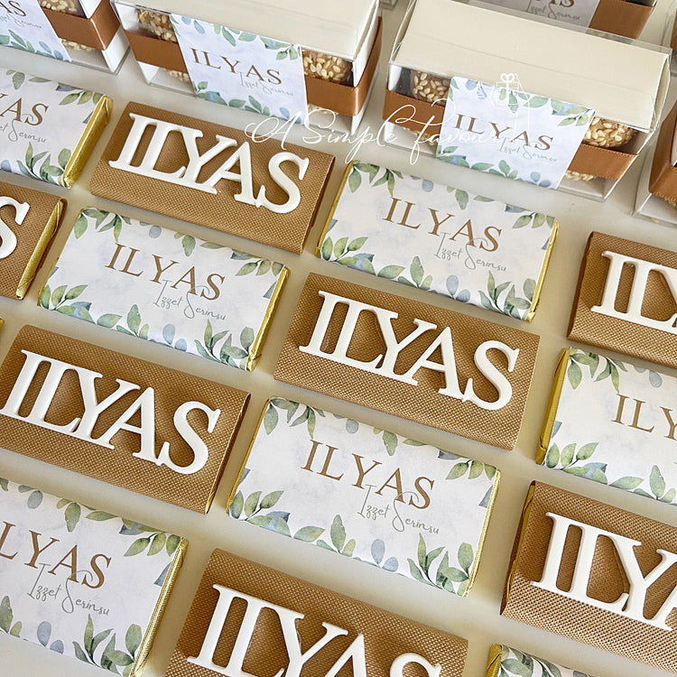 Personalised Printed Chocolates