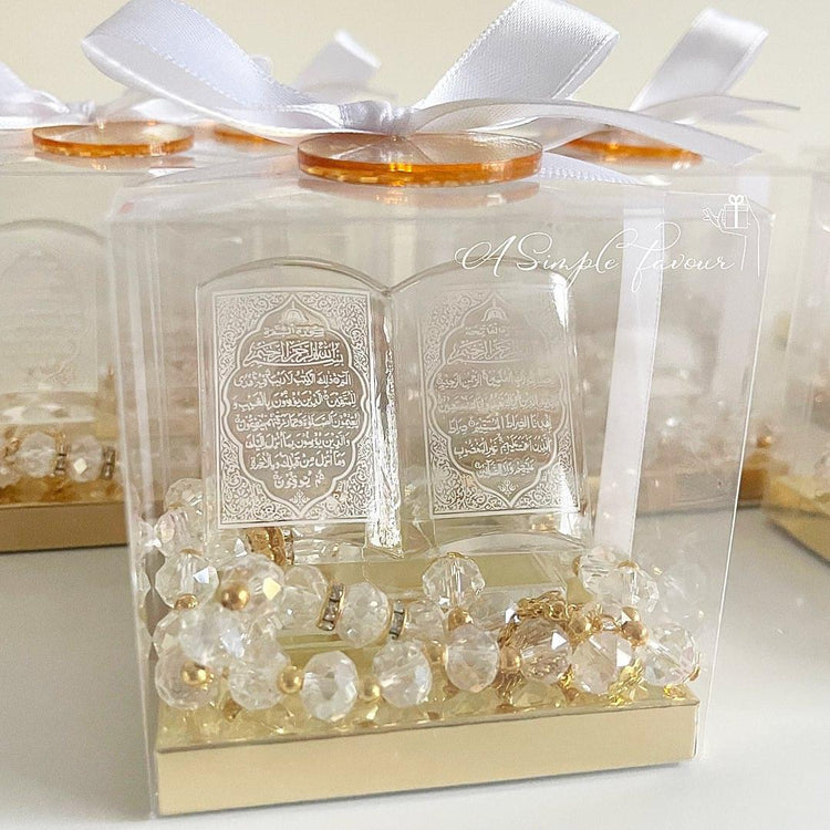 Glass Quran & Masbaha