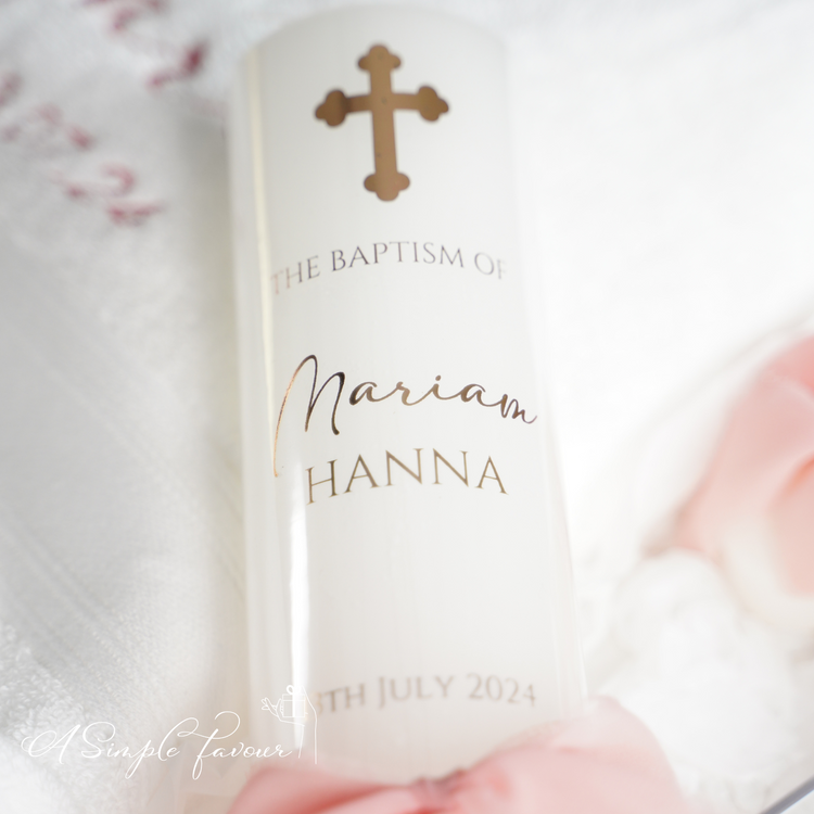Christening Candle