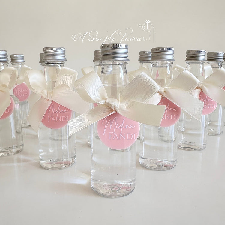 Zamzam Water with Acrylic Tag