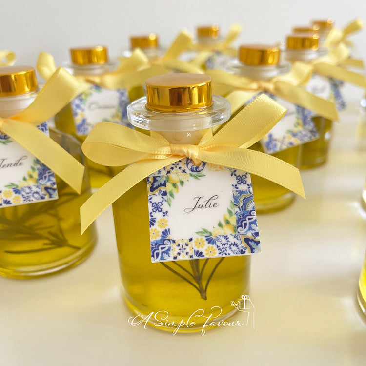 Luxe Olive Oil Bottle Favours