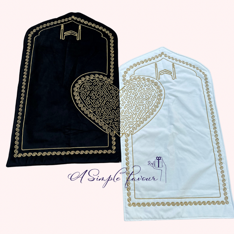 His & Hers Prayer Mat Set