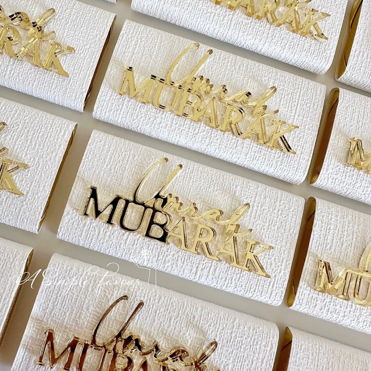 Umrah/ Hajj Acrylic Chocolates