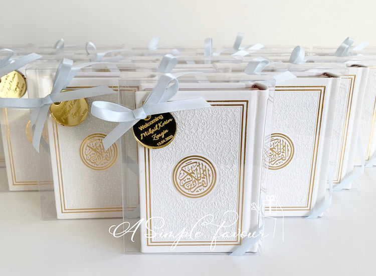 Rainbow Quran with Tag (12x8cm)