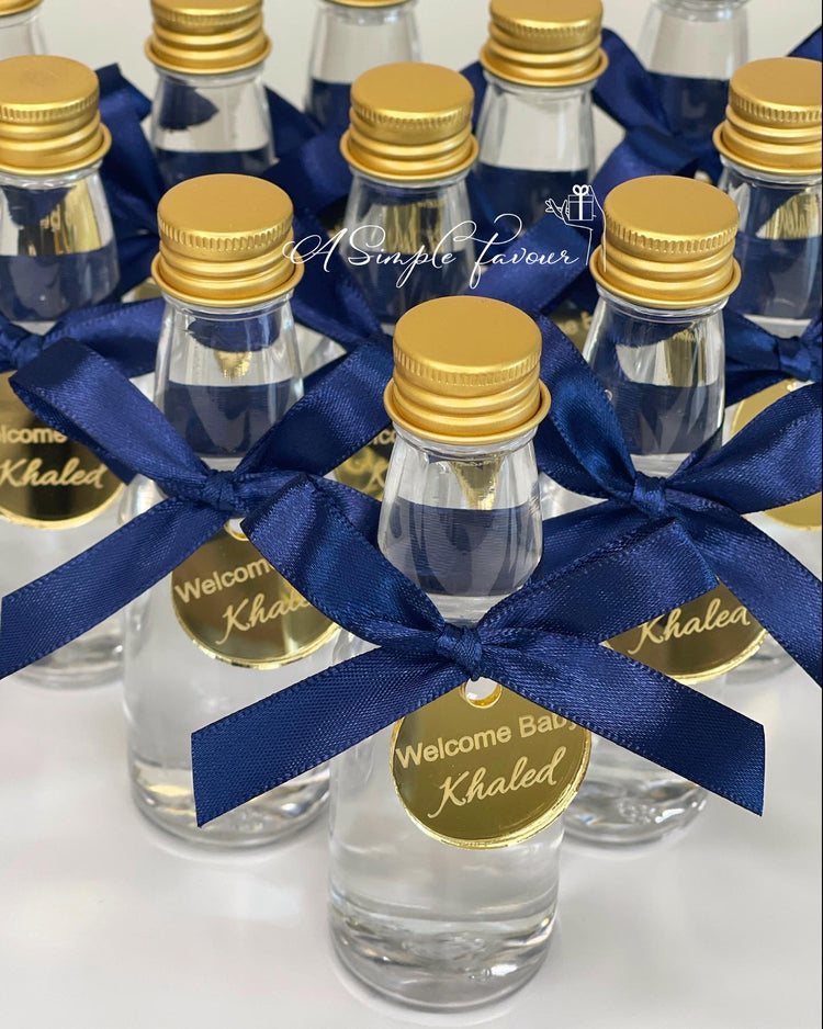 Zamzam Water with Acrylic Tag