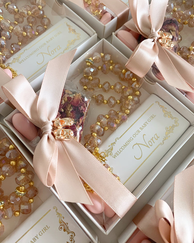 Signature Masbaha Bomboniere Box