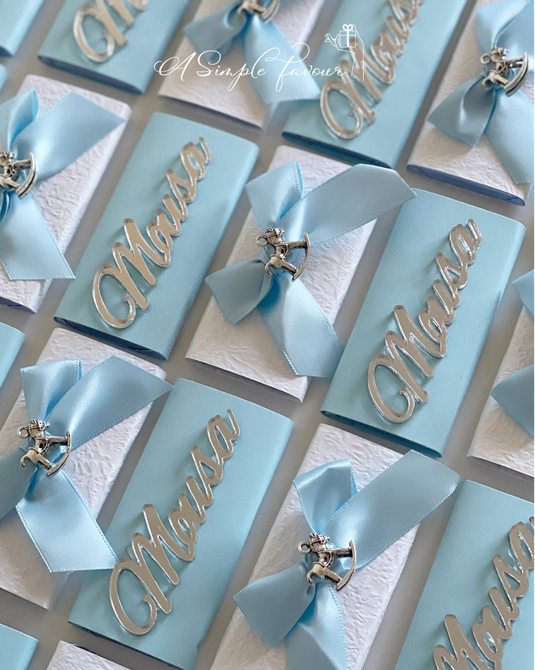 Acrylic Name Favour Chocolates