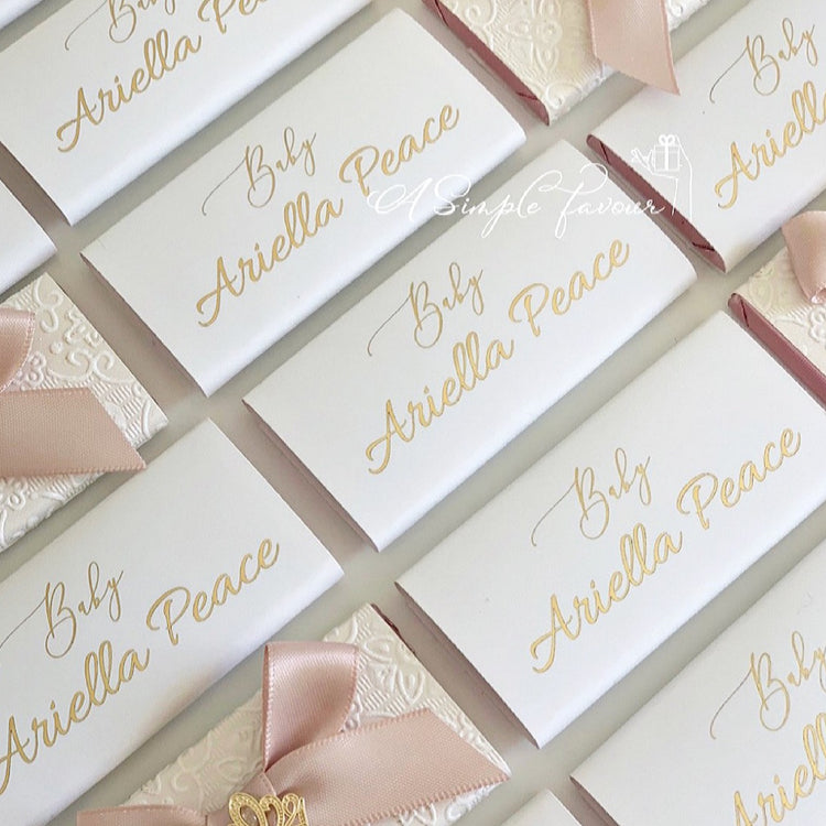 Personalised Foil Chocolates
