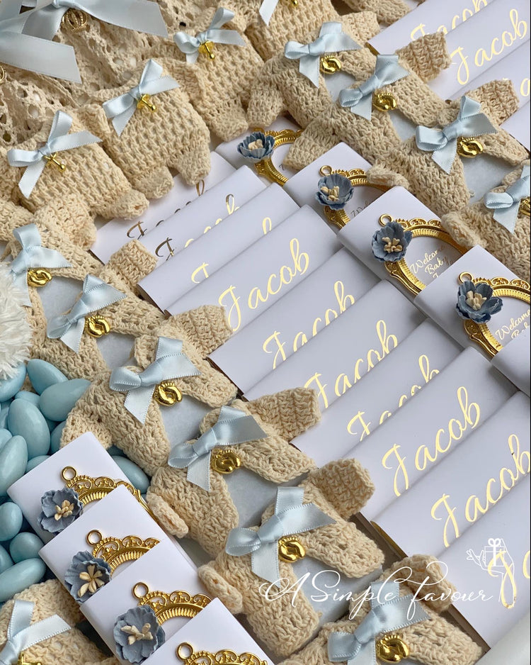 Ivory Onesie Chocolates