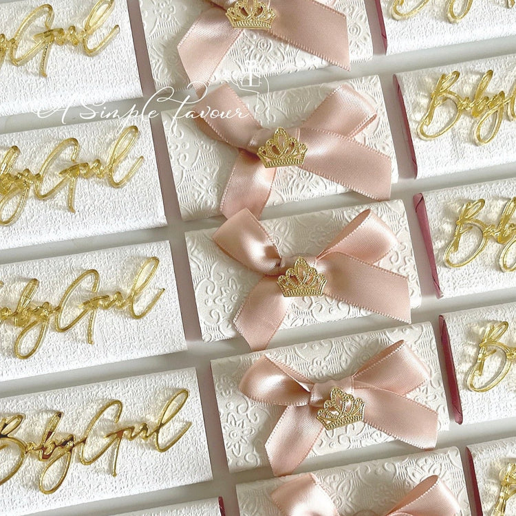 Baby Girl | Baby Boy Acrylic Chocolates