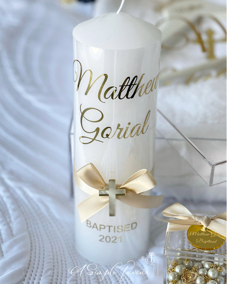 Christening Candle
