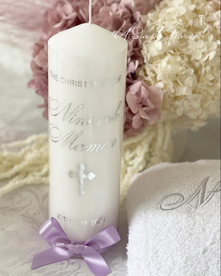 Christening Candle
