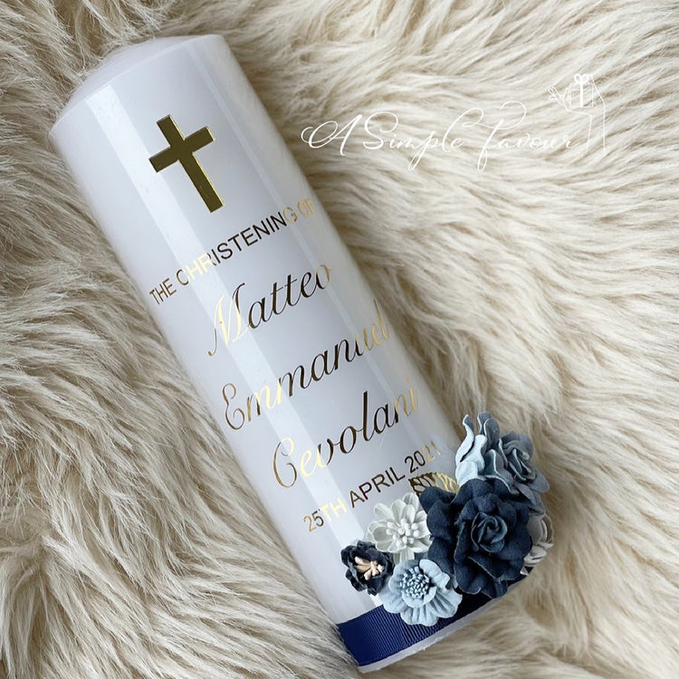Christening Candle