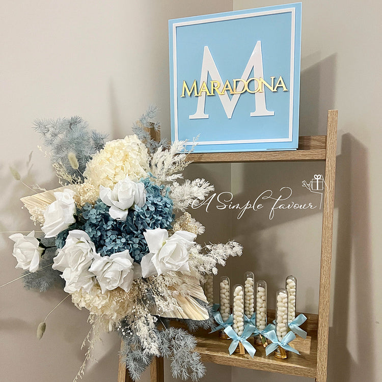 Layered Acrylic Name Sign