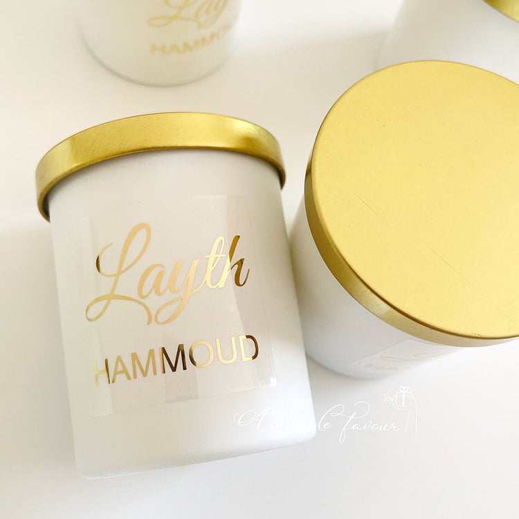 Tumbler Candle with Lid