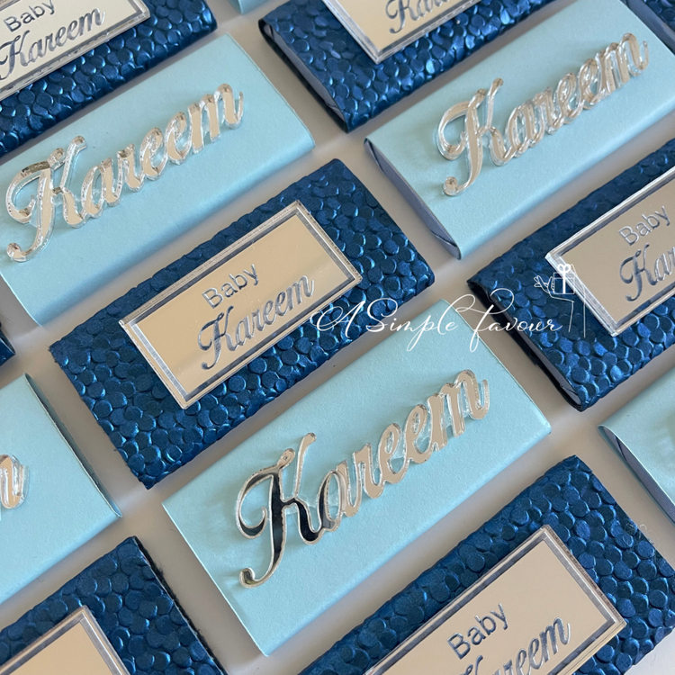 Personalised Acrylic Chocolate