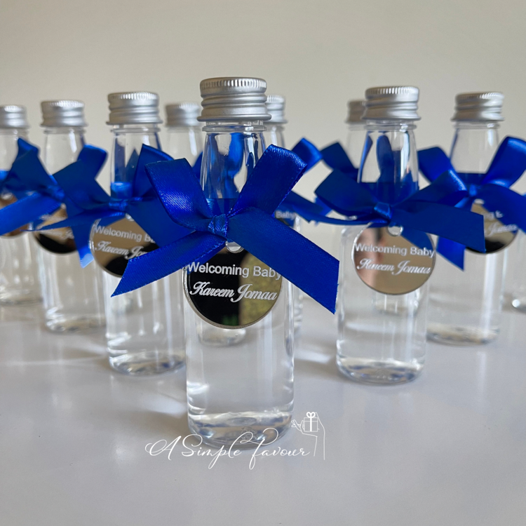 Zamzam Water with Acrylic Tag