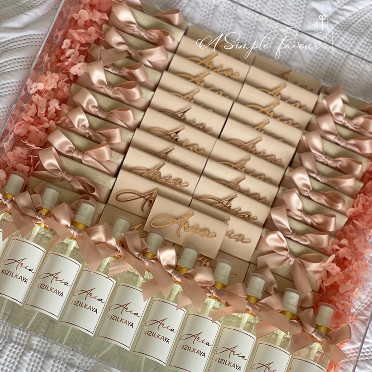 Acrylic Box Favours Package
