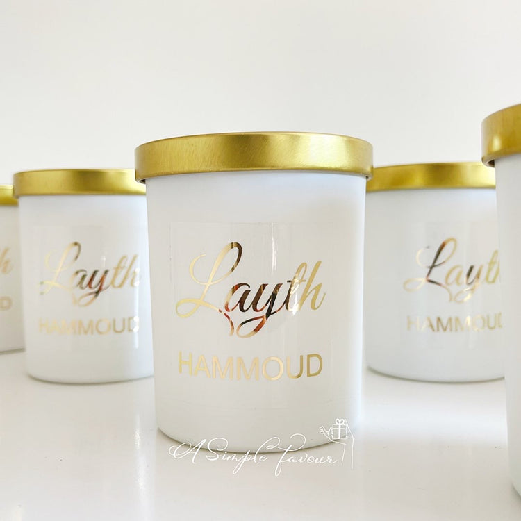 Tumbler Candle with Lid