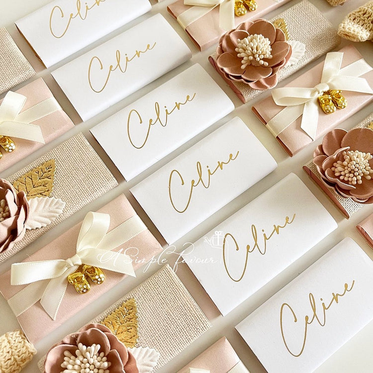 Personalised Foil Chocolates