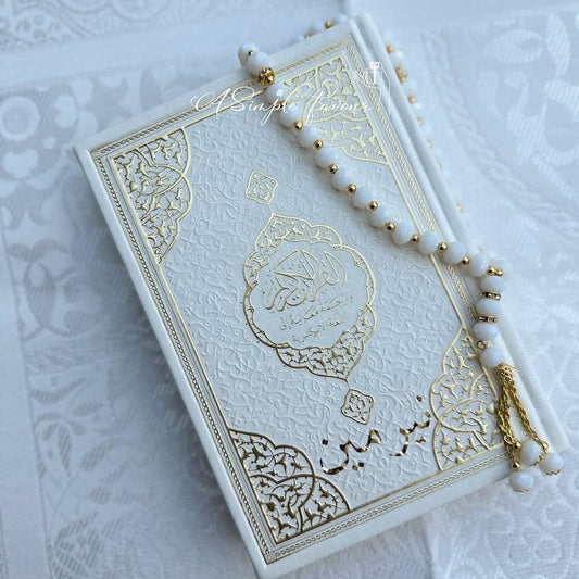 Quran Gift Set (Cream Pages)