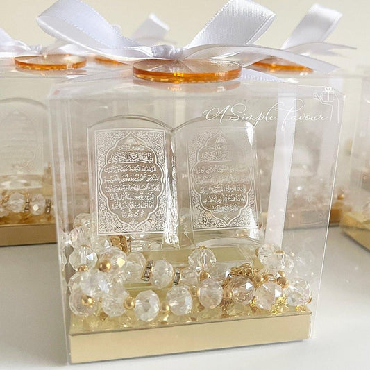 Glass Quran & Masbaha