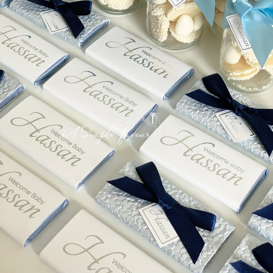 Personalised Foil Chocolates