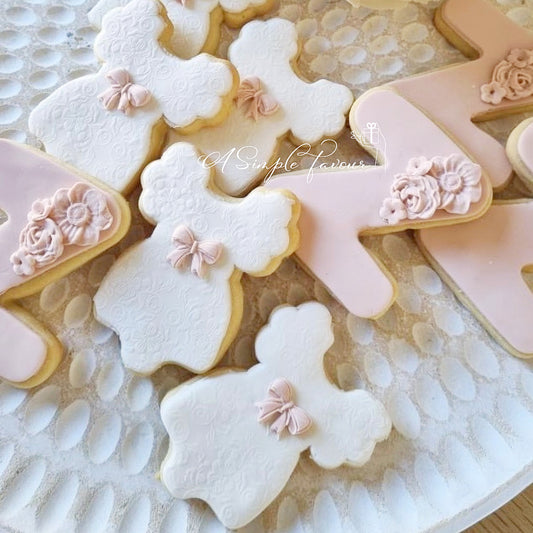 Baby Girl Romper Cookies