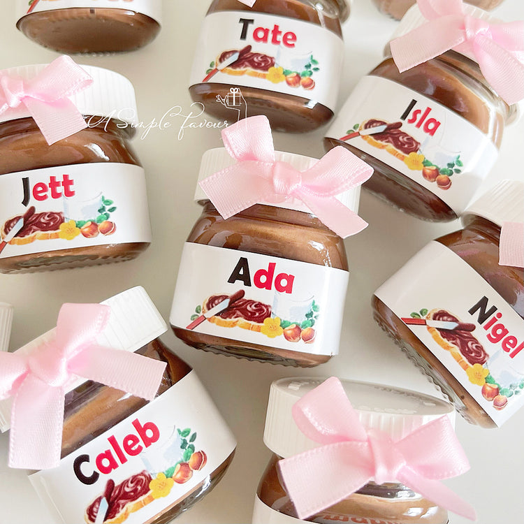 The Professors Online Lolly Shop - CALLING ALL NUTELLA LOVERS! Just in -  new mini Nutella 25g jars available now on our website! Use them as  favours, place on top of cakes