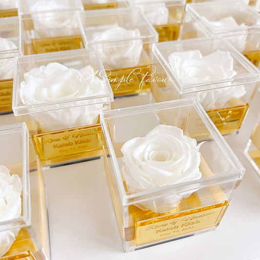 Luxe Wedding Eternity Roses