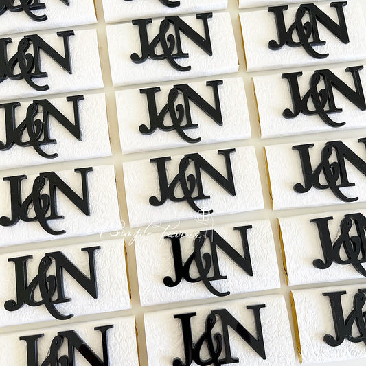 Acrylic Initial Chocolates